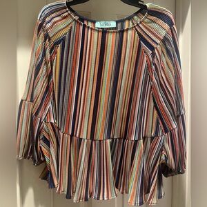 Karlie Brand Multi Color Boutique Top